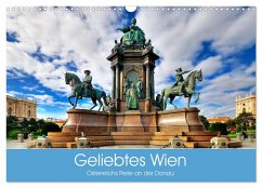Geliebtes Wien. Österreichs Perle an der Donau (Wandkalender 2025 DIN A3 quer), CALVENDO Monatskalender
