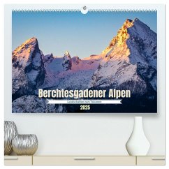 Berchtesgadener Alpen - Landschaften zum Träumen (hochwertiger Premium Wandkalender 2025 DIN A2 quer), Kunstdruck in Hochglanz