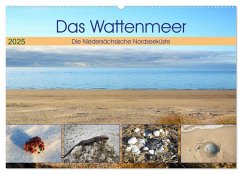 Das Wattenmeer - 2025 (Wandkalender 2025 DIN A2 quer), CALVENDO Monatskalender