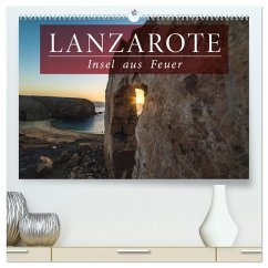 Lanzarote - Insel aus Feuer (hochwertiger Premium Wandkalender 2025 DIN A2 quer), Kunstdruck in Hochglanz