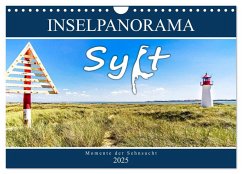 SYLT Inselpanorama (Wandkalender 2025 DIN A4 quer), CALVENDO Monatskalender