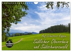 Auf Schusters Rappen... Südlicher Oberrhein und Südschwarzwald (Wandkalender 2025 DIN A4 quer), CALVENDO Monatskalender