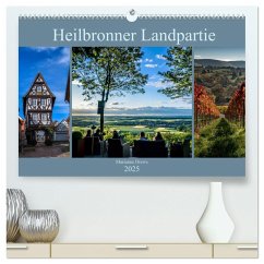 Heilbronner Landpartie (hochwertiger Premium Wandkalender 2025 DIN A2 quer), Kunstdruck in Hochglanz