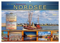 Mit dem Wohnmobil an die Nordsee (Wandkalender 2025 DIN A2 quer), CALVENDO Monatskalender