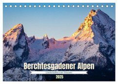 Berchtesgadener Alpen - Landschaften zum Träumen (Tischkalender 2025 DIN A5 quer), CALVENDO Monatskalender