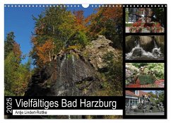 Vielfältiges Bad Harzburg (Wandkalender 2025 DIN A3 quer), CALVENDO Monatskalender