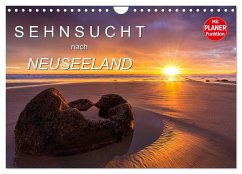 Sehnsucht nach Neuseeland (Wandkalender 2025 DIN A4 quer), CALVENDO Monatskalender - Calvendo;Klinder, Thomas