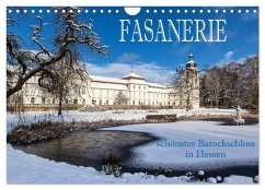 Fasanerie - schönstes Barockschloss Hessens (Wandkalender 2025 DIN A4 quer), CALVENDO Monatskalender