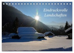 Eindrucksvolle Landschaften (Tischkalender 2025 DIN A5 quer), CALVENDO Monatskalender - Calvendo;und Philipp Kellmann, Stefanie