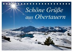 Schöne Grüße aus Obertauern (Tischkalender 2025 DIN A5 quer), CALVENDO Monatskalender - Calvendo;Kramer, Christa