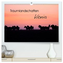 Traumlandschaften Kenia (hochwertiger Premium Wandkalender 2025 DIN A2 quer), Kunstdruck in Hochglanz - Calvendo;Herzog, Michael