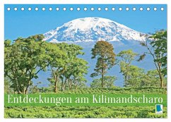 Entdeckungen am Kilimandscharo (Tischkalender 2025 DIN A5 quer), CALVENDO Monatskalender