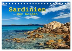 Sardinien - Der Norden (Tischkalender 2025 DIN A5 quer), CALVENDO Monatskalender - Calvendo;Rauchenwald, Martin