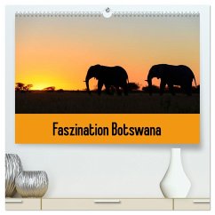 Faszination Botswana (hochwertiger Premium Wandkalender 2025 DIN A2 quer), Kunstdruck in Hochglanz