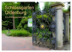 Schlossgarten Oldenburg. Ein Fotospaziergang (Wandkalender 2025 DIN A2 quer), CALVENDO Monatskalender