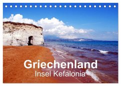 Griechenland - Insel Kefalonia (Tischkalender 2025 DIN A5 quer), CALVENDO Monatskalender - Calvendo;Schneider, Peter