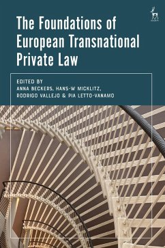 Cover The Foundations of European Transnational Private Law (eBook, ePUB)