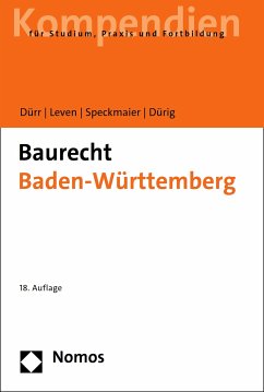 Baurecht Baden-Württemberg (eBook, PDF) - Dürr, Hansjochen; Leven, Dagmar; Speckmaier, Sabine; Dürig, Julia