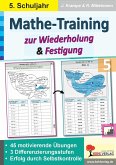 Mathe-Training zur Wiederholung und Festigung / Klasse 5 (eBook, PDF)