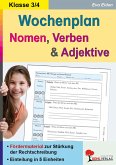 Wochenplan Nomen, Verben und Adjektive (eBook, PDF)