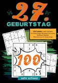 27. Geburtstag- Sudoku Geschenkbuch
