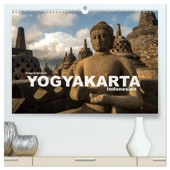 Yogyakarta - Indonesien (hochwertiger Premium Wandkalender 2025 DIN A2 quer), Kunstdruck in Hochglanz