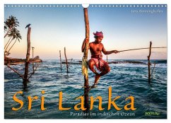 Sri Lanka - Paradies im indischen Ozean (Wandkalender 2025 DIN A3 quer), CALVENDO Monatskalender - Calvendo;Benninghofen, Jens