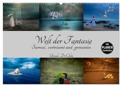 Welt der Fantasie - Surreal, verträumt und grenzenlos (Wandkalender 2025 DIN A2 quer), CALVENDO Monatskalender