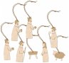 Baumanhänger-Set Krippe - Bild 1