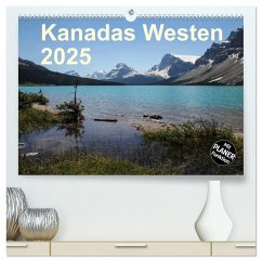 Kanadas Westen 2025 (hochwertiger Premium Wandkalender 2025 DIN A2 quer), Kunstdruck in Hochglanz