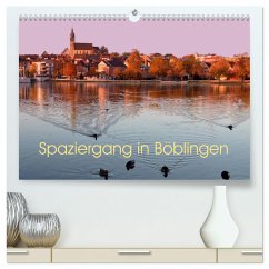 Spaziergang in Böblingen (hochwertiger Premium Wandkalender 2025 DIN A2 quer), Kunstdruck in Hochglanz