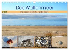 Das Wattenmeer - 2025 (Wandkalender 2025 DIN A3 quer), CALVENDO Monatskalender - Calvendo;Klünder, Günther