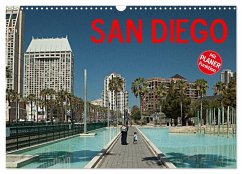 San Diego (Wandkalender 2025 DIN A3 quer), CALVENDO Monatskalender - Calvendo;Hallweger, Christian