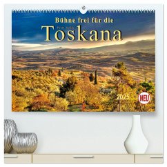 Bühne frei für die Toskana (hochwertiger Premium Wandkalender 2025 DIN A2 quer), Kunstdruck in Hochglanz - Calvendo;Roder, Peter