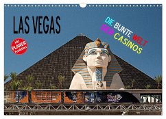 Las Vegas - Die bunte Welt der Casinos (Wandkalender 2025 DIN A3 quer), CALVENDO Monatskalender