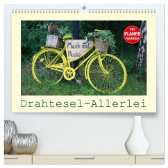 Drahtesel-Allerlei (hochwertiger Premium Wandkalender 2025 DIN A2 quer), Kunstdruck in Hochglanz