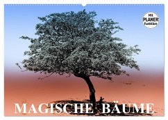 Magische Bäume (Wandkalender 2025 DIN A2 quer), CALVENDO Monatskalender