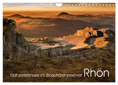 Naturerlebnis im Biosphärenreservat Rhön (Wandkalender 2025 DIN A4 quer), CALVENDO Monatskalender