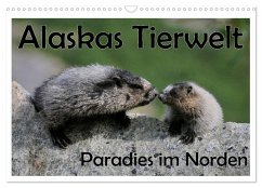 Alaskas Tierwelt - Paradies im Norden (Wandkalender 2025 DIN A3 quer), CALVENDO Monatskalender