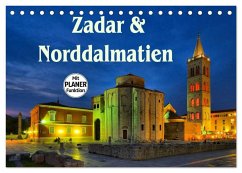 Zadar und Norddalmatien (Tischkalender 2025 DIN A5 quer), CALVENDO Monatskalender - Calvendo;LianeM