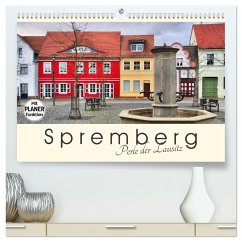 Spremberg - Perle der Lausitz (hochwertiger Premium Wandkalender 2025 DIN A2 quer), Kunstdruck in Hochglanz