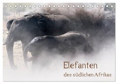 Elefanten des südlichen Afrikas (Tischkalender 2025 DIN A5 quer), CALVENDO Monatskalender - Calvendo;Nast-Linke, Ute