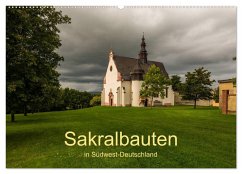 Sakralbauten in Südwest-Deutschland (Wandkalender 2025 DIN A2 quer), CALVENDO Monatskalender - Calvendo;Hess, www.ehess.de, Erhard