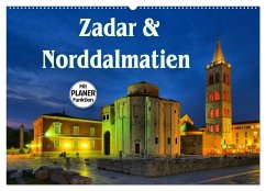 Zadar und Norddalmatien (Wandkalender 2025 DIN A2 quer), CALVENDO Monatskalender - Calvendo;LianeM