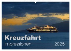 Kreuzfahrt Impressionen (Wandkalender 2025 DIN A2 quer), CALVENDO Monatskalender - Calvendo;Bade, Uwe