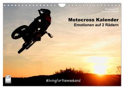 Motocross Kalender - Emotionen auf 2 Rädern (Wandkalender 2025 DIN A4 quer), CALVENDO Monatskalender