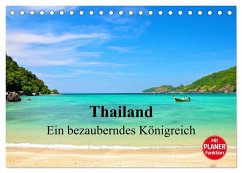 Thailand - Ein bezauberndes Königreich (Tischkalender 2025 DIN A5 quer), CALVENDO Monatskalender - Calvendo;Wittstock, Ralf