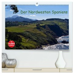 Der Nordwesten Spaniens (hochwertiger Premium Wandkalender 2025 DIN A2 quer), Kunstdruck in Hochglanz
