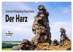 Der Harz - Schönstes Mittelgebirge Deutschlands (Wandkalender 2025 DIN A2 quer), CALVENDO Monatskalender