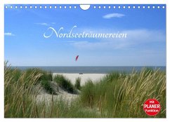 Nordseeträumereien mit Planerfunktion (Wandkalender 2025 DIN A4 quer), CALVENDO Monatskalender